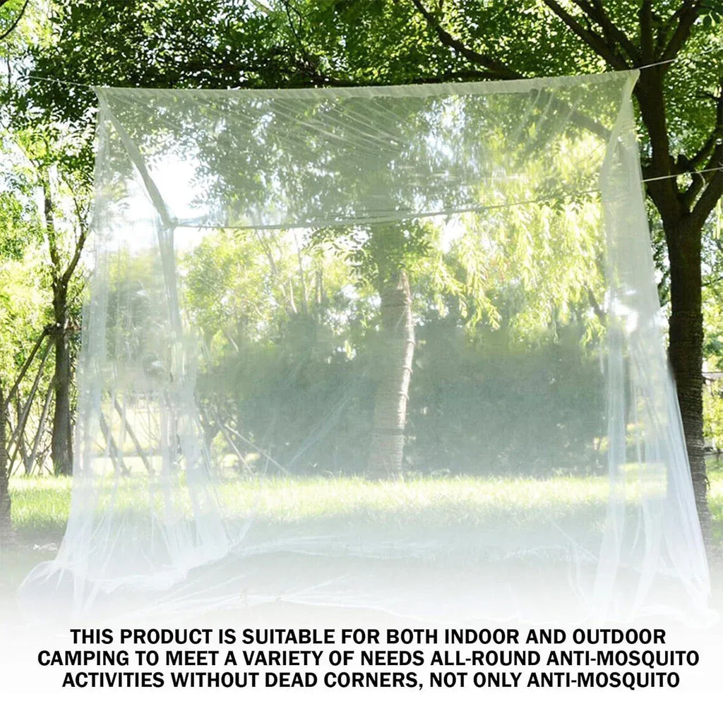 Outdoor Big Mosquito Net Ultra Light Portable Encrypted Thickened Travel Camping