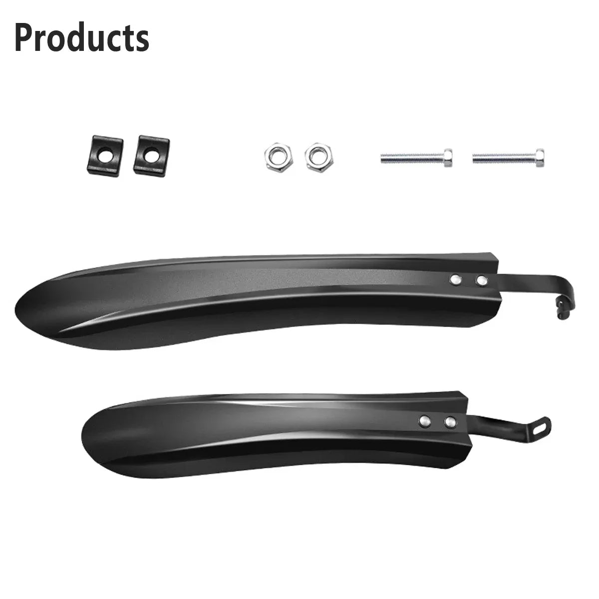 Universal Bike Mudguard Set Mountain Bicycle Front Rear Fender Rain Shield Use