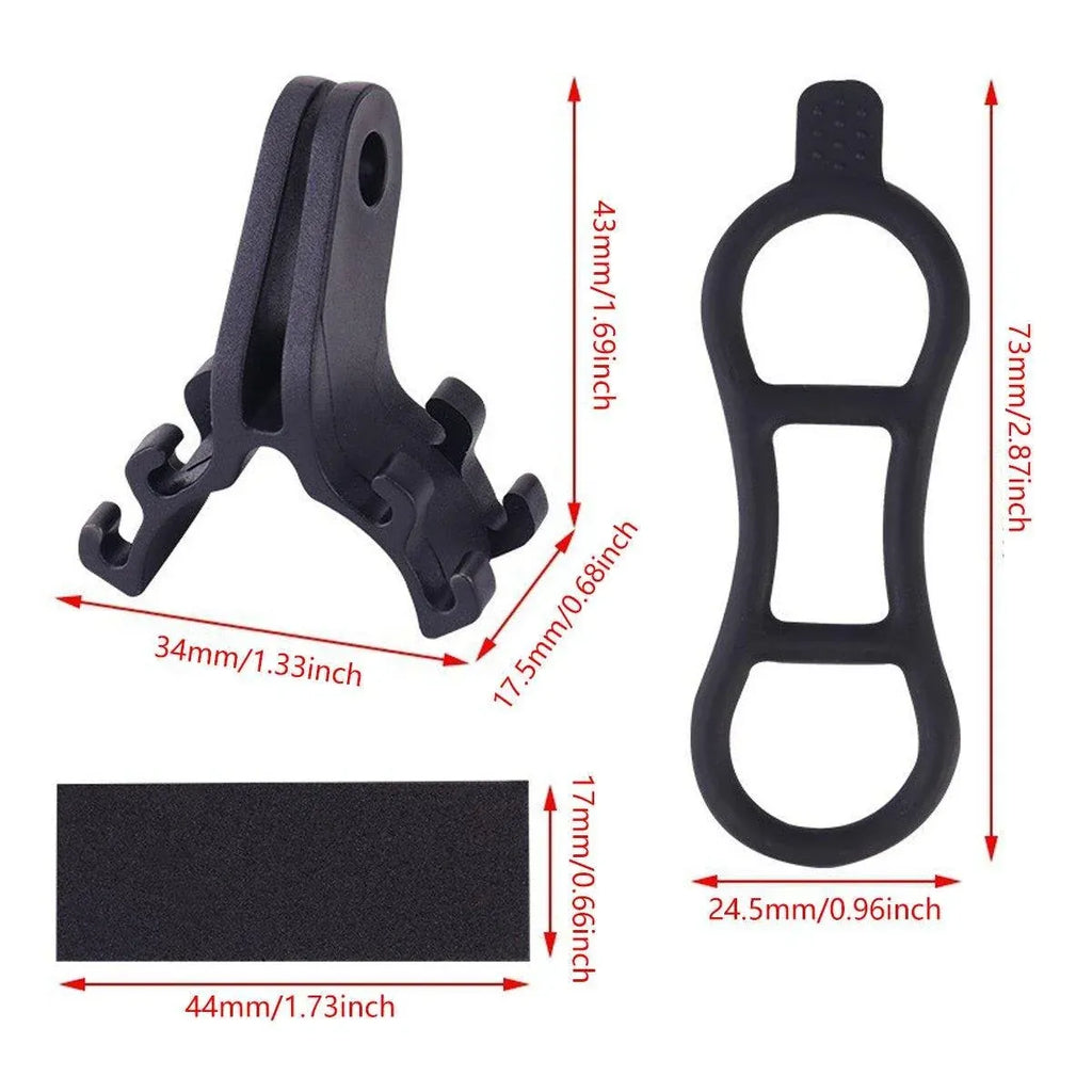 5Sets Bicycle Number Plate Bracket Headlight Mount Road Racing Bike Accessories