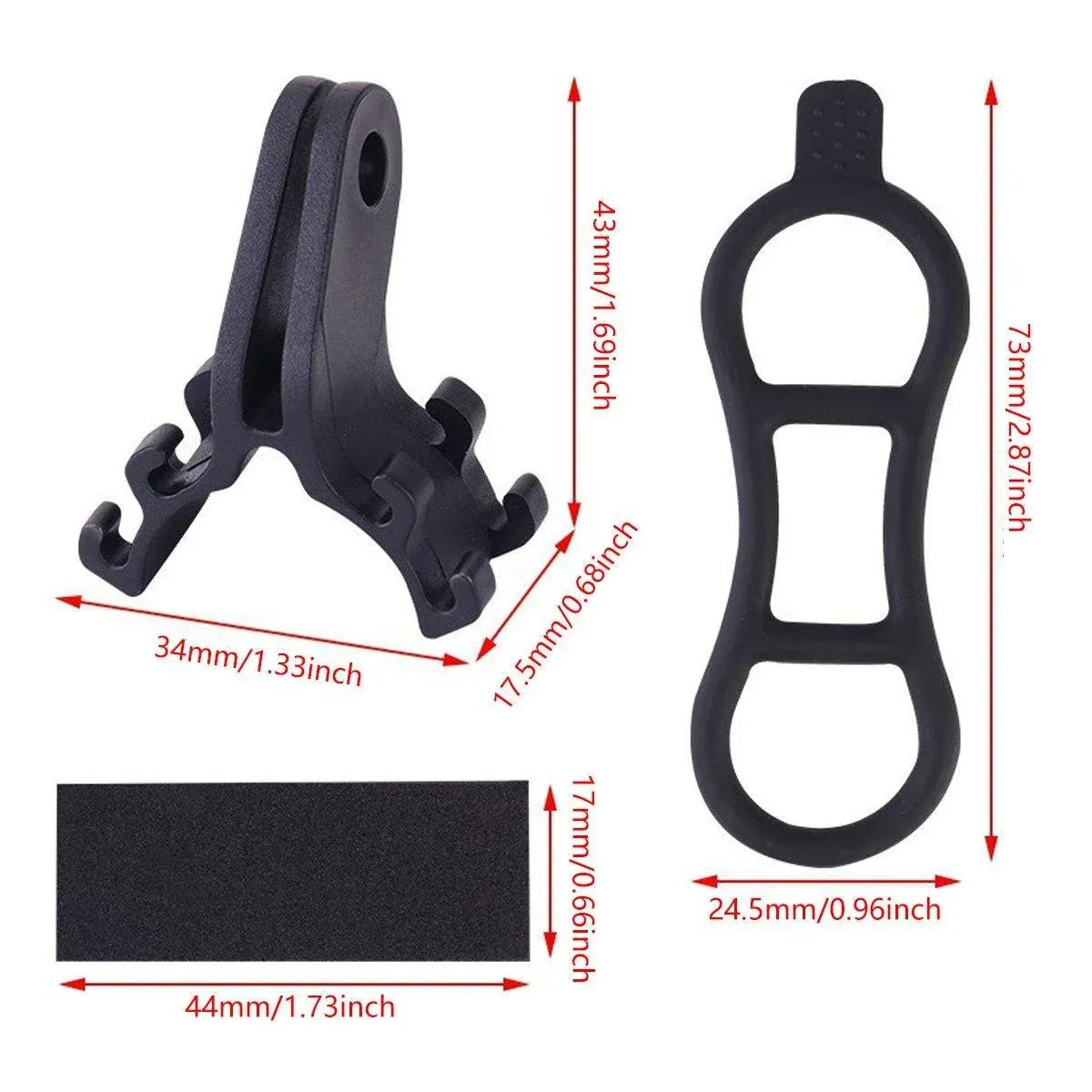 5Sets Bicycle Number Plate Bracket Headlight Mount Road Racing Bike Accessories