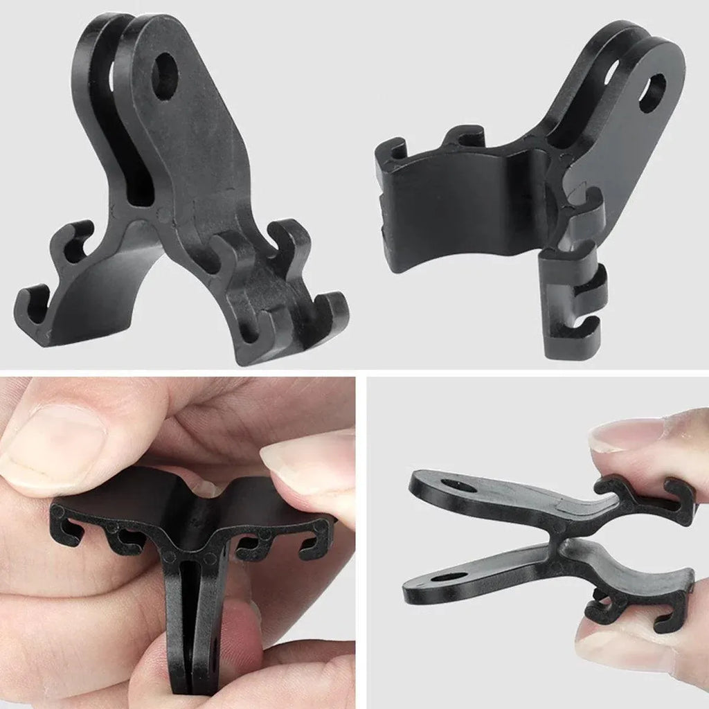 5Sets Bicycle Number Plate Bracket Headlight Mount Road Racing Bike Accessories
