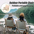 Outdoor Folding Chair Portable Camping Seat Lightweight Beach Chair for Travel