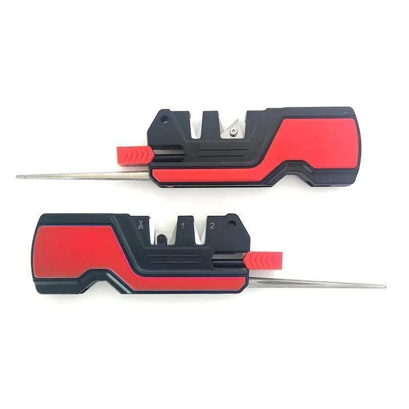 6-in-1 Knife Sharpener Diamond Ceramic For Knives Blade Outdoor Survival Tool