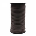 100m Paracord Outdoor Camping Binding Braided Rope Survival Gear Hiking Rope - Brown