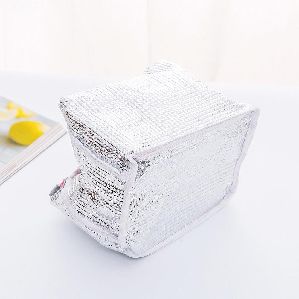 Portable Insulated Thermal Lunch Box Carry Tote Picnic Case Storage Bag 21x17x15cm - B04 (21x17x15cm)