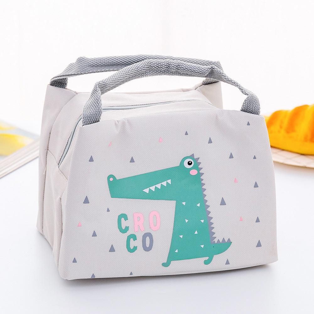Portable Insulated Thermal Lunch Box Carry Tote Picnic Case Storage Bag 21x17x15cm - C05 (21x17x15cm)