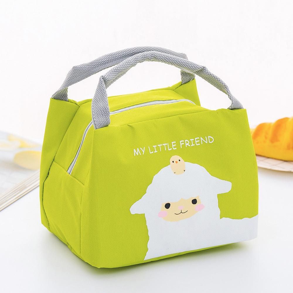 Portable Insulated Thermal Lunch Box Carry Tote Picnic Case Storage Bag 21x17x15cm - C06 (21x17x15cm)