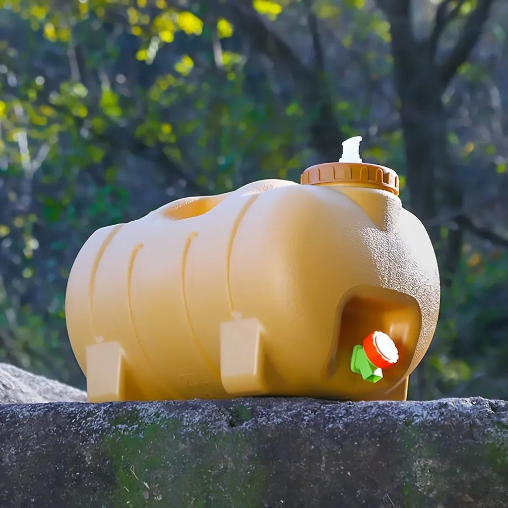 Portable Outdoor Camping Water Storage Tank With Faucet For Car Hiking Travel