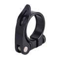 Quick Release Bicycle Seat Tube Clamp Multi Color Lever Lock Cycling Accessories - Black-3-4