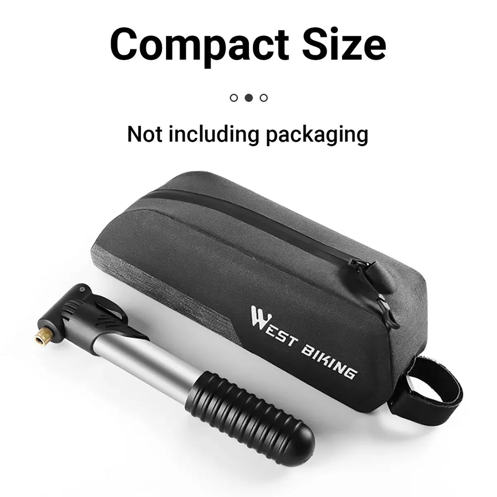 Aluminium Mini Bicycle Air Pump Bike Hand Ball Inflator Portable Cycling Tyre