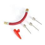 Pump Adapter Set with Inflating Needle and Valve Nozzle for Balls and Toys 5PCS