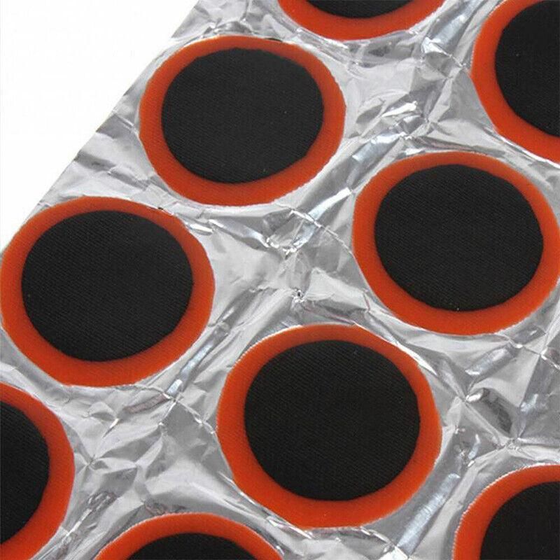 Bike Tube Puncture Repair Kit with Patches Glue Levers for Road MTB Cycling