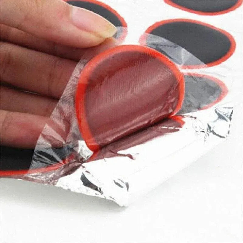 Bike Tube Puncture Repair Kit with Patches Glue Levers for Road MTB Cycling