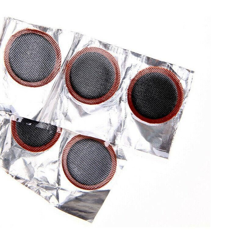 Bike Tube Puncture Repair Kit with Patches Glue Levers for Road MTB Cycling