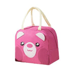 Oxford Portable Insulated Thermal Cooler Lunch Box Carry Picnic Case Storage Bag - Rose Red