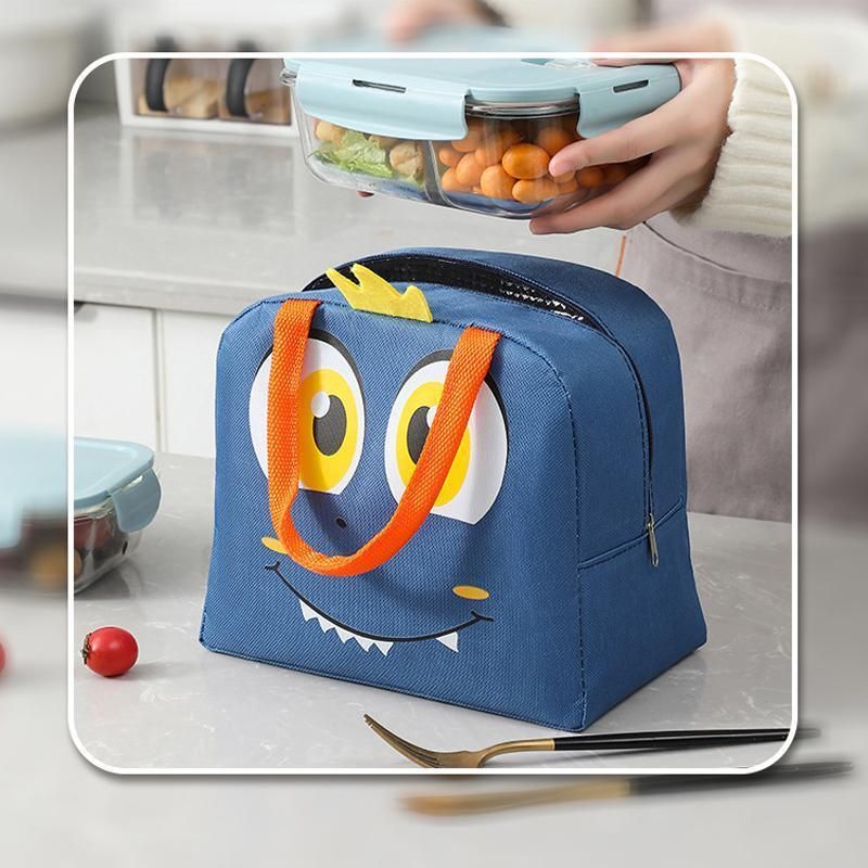 Oxford Portable Insulated Thermal Cooler Lunch Box Carry Picnic Case Storage Bag - Yellow