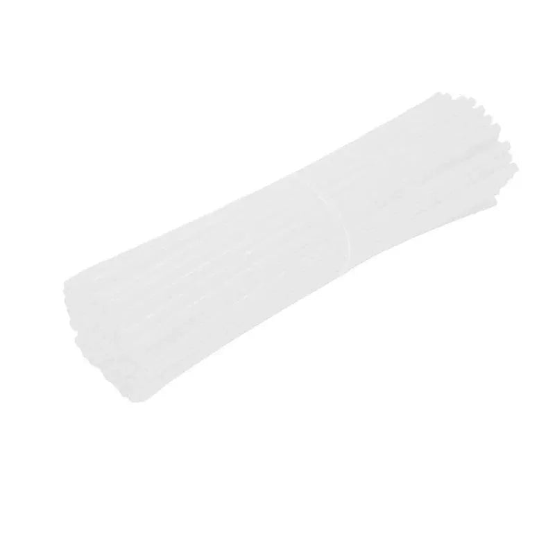 72PCS Wheel Spoke Wrap Sleeves Mountain Bike Bicycle Mtb Wraps Skins Covers - White