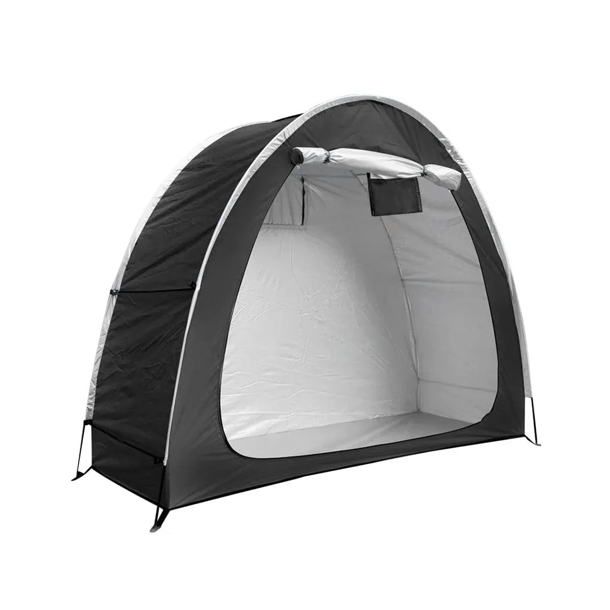 Black Foldable Bicycle Storage Tent 200 x 80 x 165 cm - 1 Piece