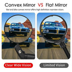 MTB Mountain Bike Rearview Mirror Bicycle Handlebar Convex View Rear Mirror