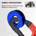 Tow Hook Ring Universal Steel Car Towing Rope Hook Front Rear Bumper Tow Kit