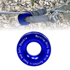 Tow Hook Ring Universal Steel Car Towing Rope Hook Front Rear Bumper Tow Kit