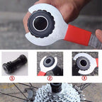 5PCS Bike Repair Tool Kit Crank Puller Chain Breaker Freewheel Bottom Bracket Remover