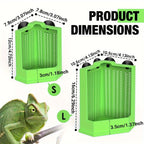 Reptile Hunting Dish Predator Trap Hanging and Placing Field Tool for Outdoors - L