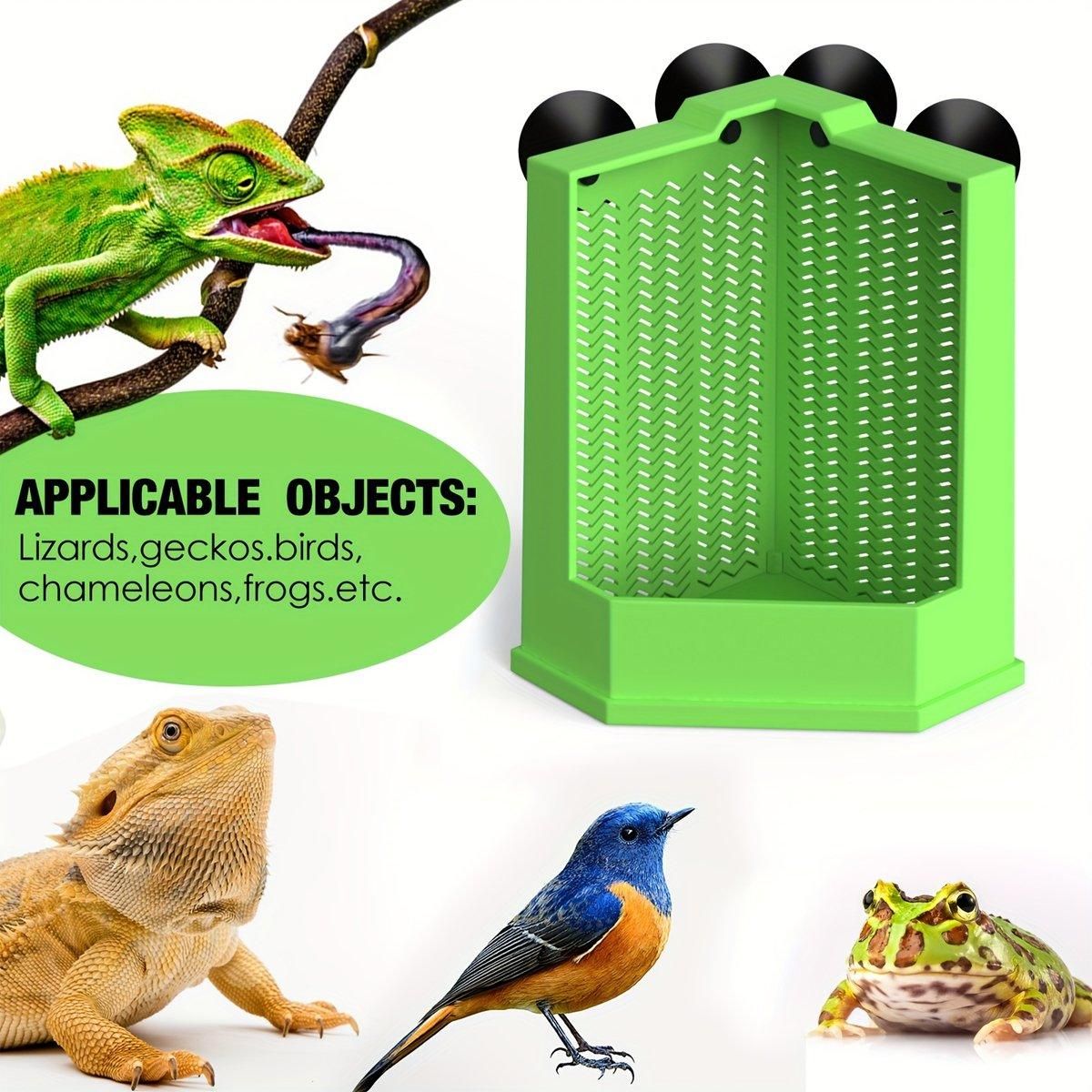 Reptile Hunting Dish Predator Trap Hanging and Placing Field Tool for Outdoors - L