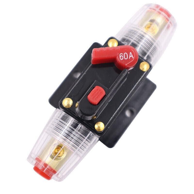 20-150Amp Circuit Breaker Dual Battery Ip67 Waterproof Fuse Manual Reset 12V 24V - 20AMP