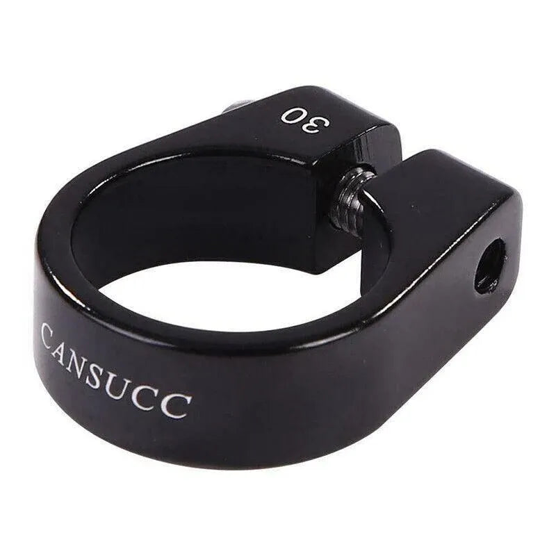 30mm Bike Seatpost Clamp Screw Lock for Balance Bike Fixie and MTB