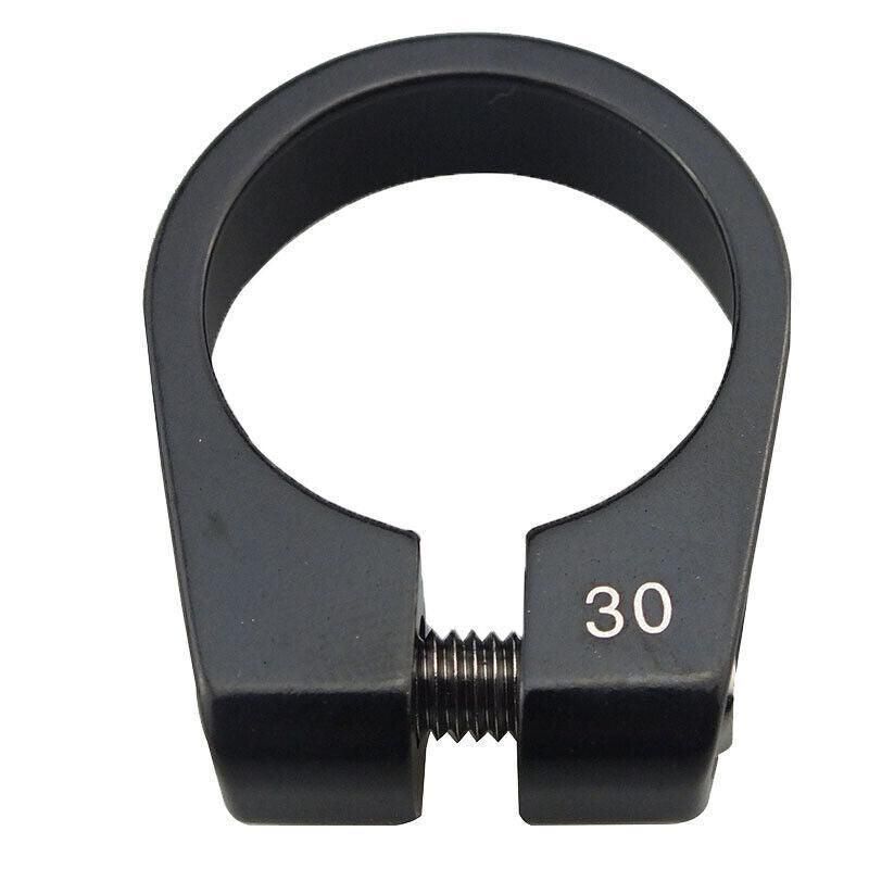 30mm Bike Seatpost Clamp Screw Lock for Balance Bike Fixie and MTB