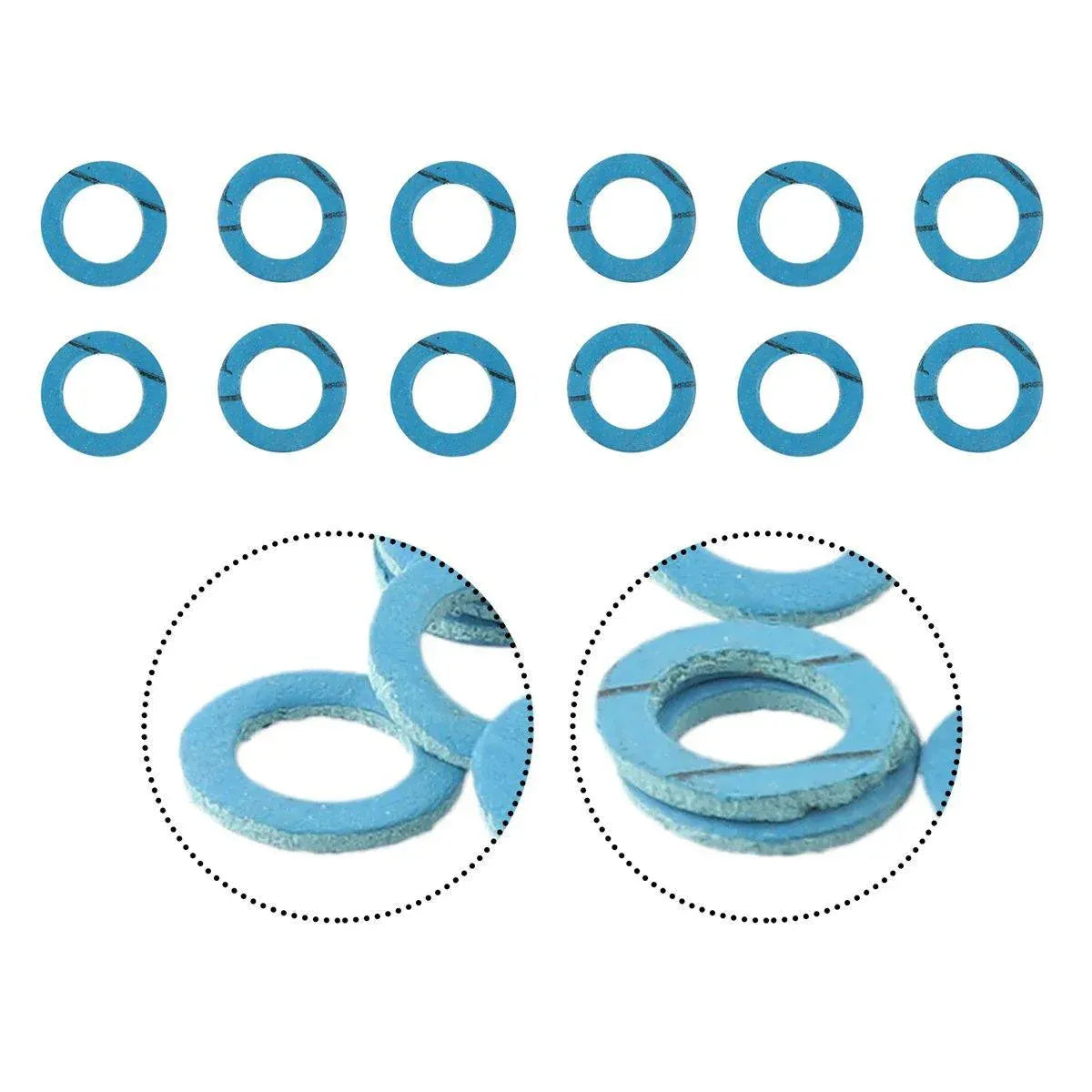 12 Pieces Ship Drain Screw Gasket Seal Set Waterproof Marine Hardware Gaskets
