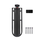 Mountain Bike Rear Rack Cargo Carrier Seat Post Pannier Holder for Bicycle Use
