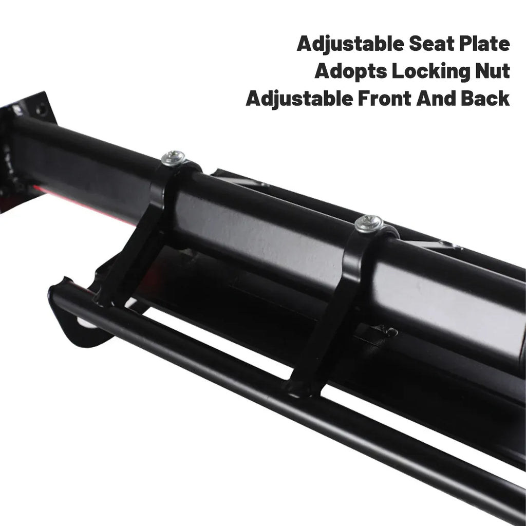 Mountain Bike Rear Rack Cargo Carrier Seat Post Pannier Holder for Bicycle Use