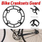Round Bicycle Gear Disc Cover Single Speed Wheel Protection Shield for Bike Use
