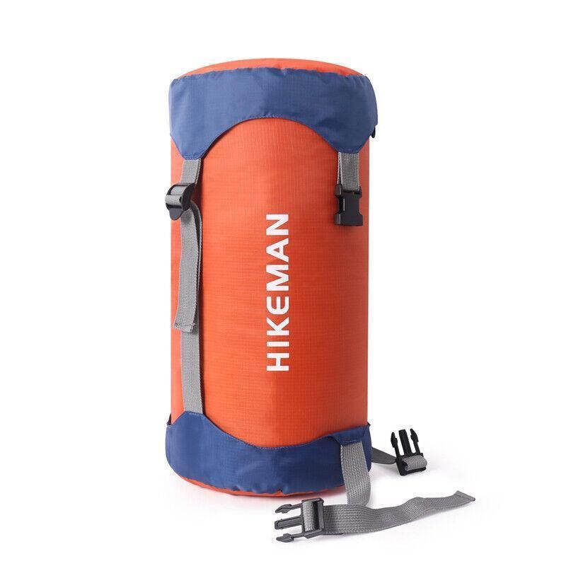 M Size Waterproof Compression Stuff Sack Outdoor Camping Storage Bag Sleeping Bag Cover - Orange