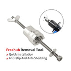 Bicycle Freehub Remover Stainless Steel Bike Hub Bearing Removal Wrench Tool
