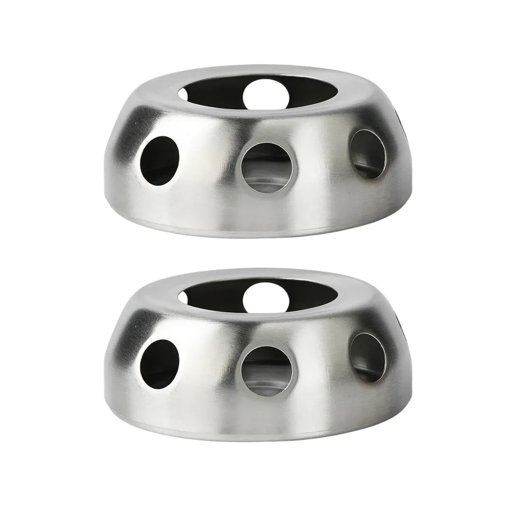 2PCS Camping Stainless Steel Stove Stand for Teapot or Cooking