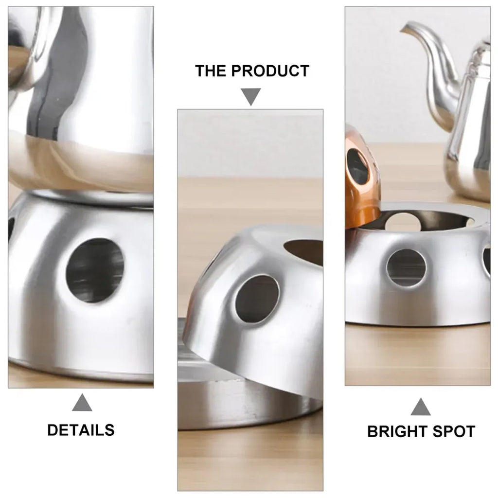 2PCS Camping Stainless Steel Stove Stand for Teapot or Cooking