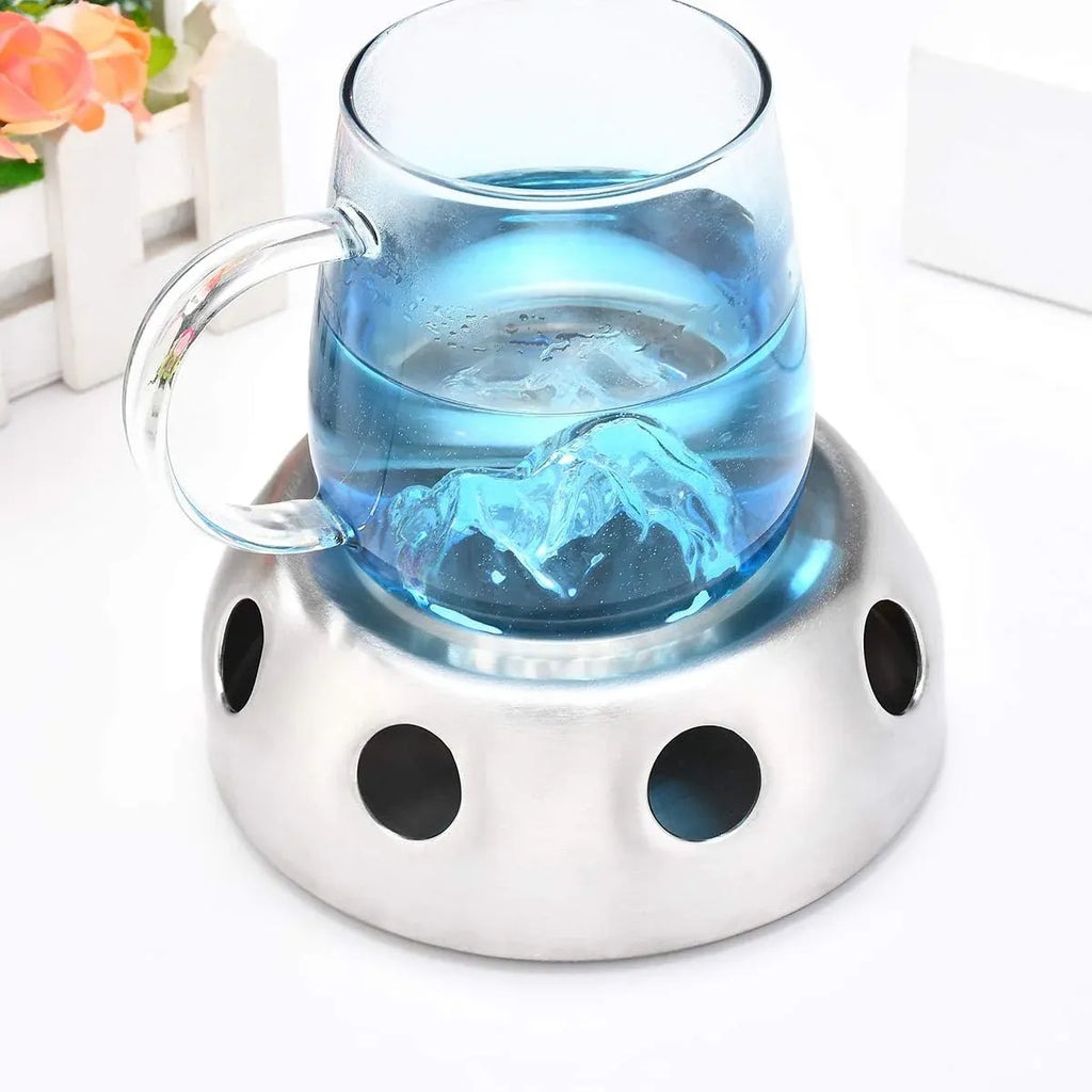 2PCS Camping Stainless Steel Stove Stand for Teapot or Cooking