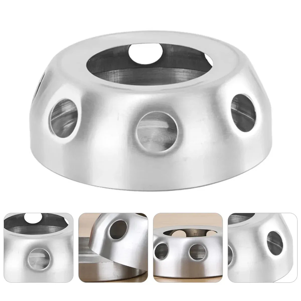 2PCS Camping Stainless Steel Stove Stand for Teapot or Cooking