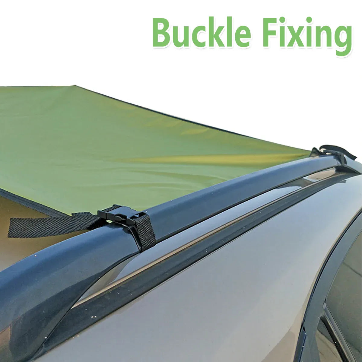 Car Side Awning Tent Rear Canopy Outdoor Camping Sunshade Shelter for SUV Use