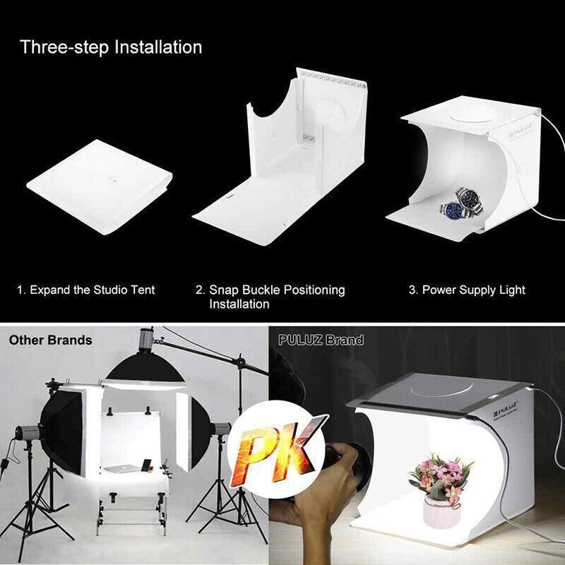 Light Tent Portable Light Box Photography Photo Studio Light Room + 6 Backdrops
