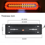 Truck Trailer LED Tail Light Sequential Turn Signal Lamp for RV Decoration