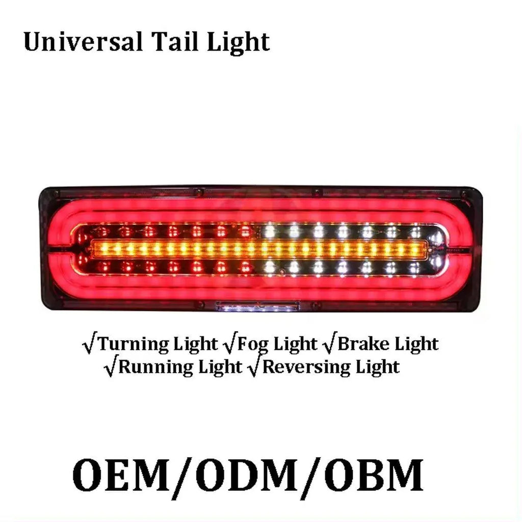 Truck Trailer LED Tail Light Sequential Turn Signal Lamp for RV Decoration