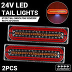 Truck Trailer LED Tail Light Sequential Turn Signal Lamp for RV Decoration