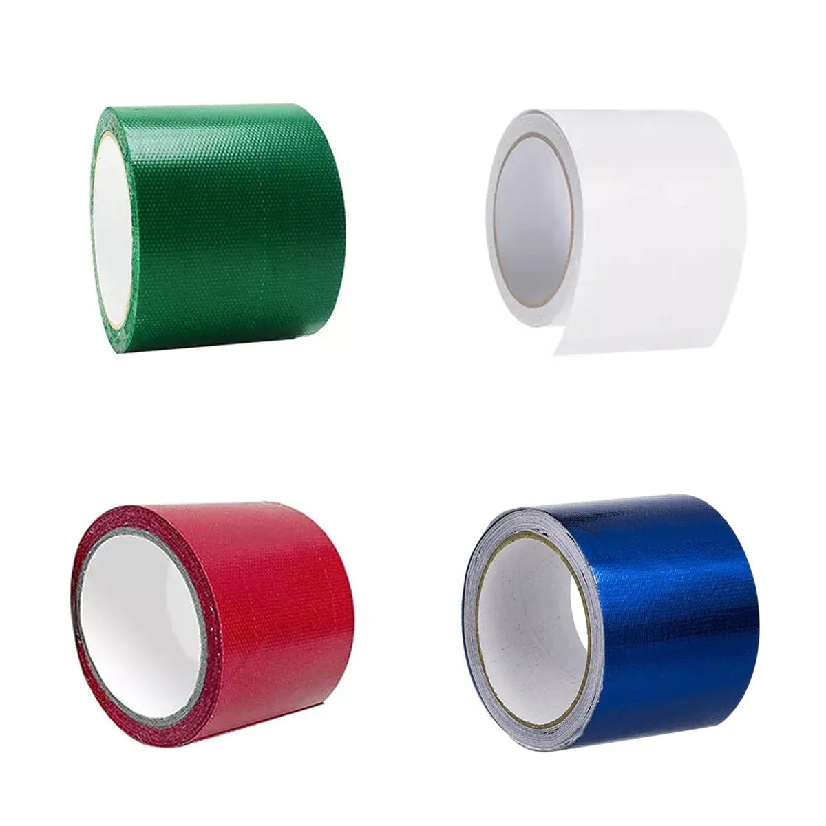 High Adhesive Tarpaulin Repair Tape Tent Awning Fix Patch Waterproof Universal - White - 8cm x 7.5m