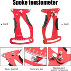 Park Tool Bike Spoke Tension Meter Gauge Wheel Spoke Pro Bike Checker Chart