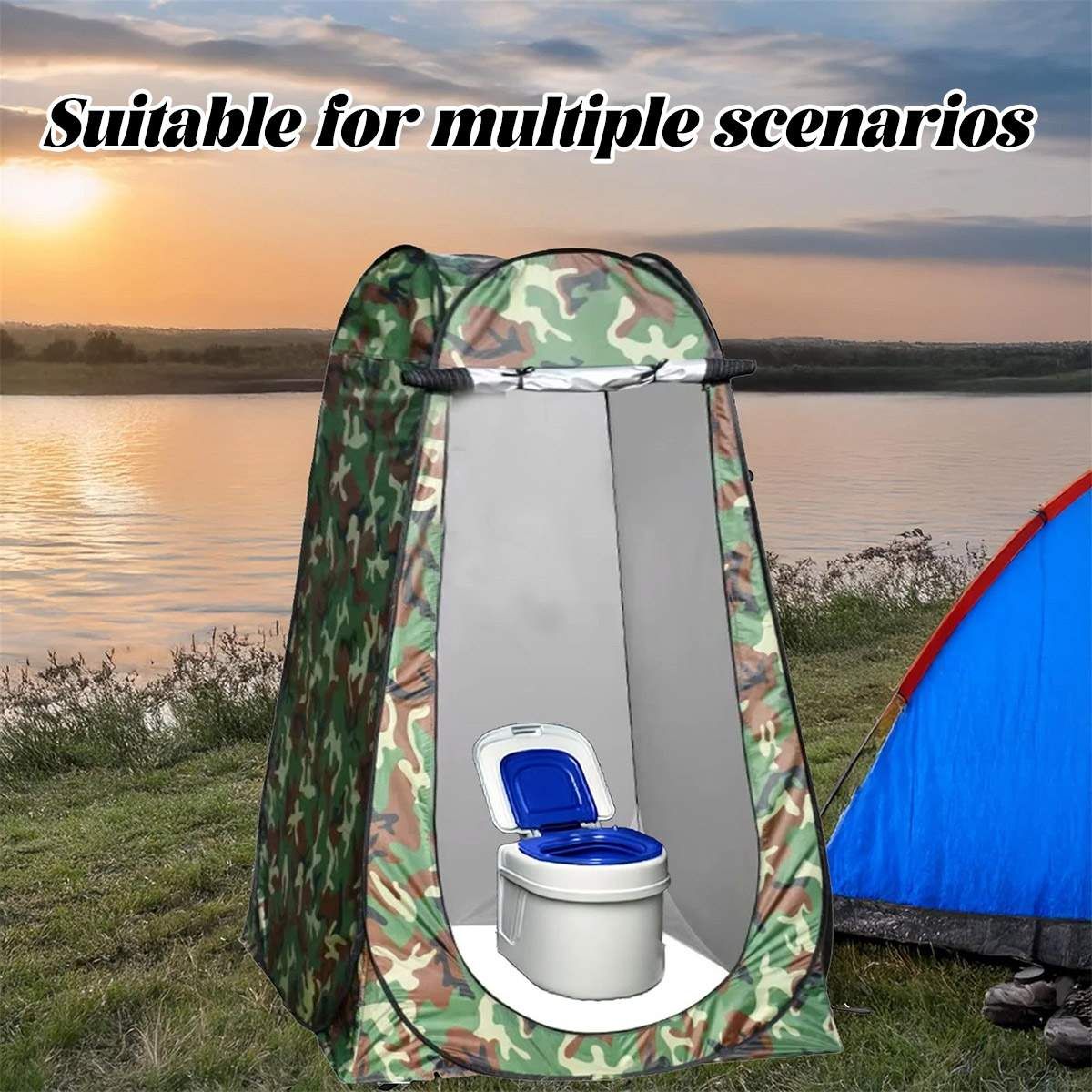 Portable Outdoor Changing Tent Privacy Shelter Waterproof Camping Tent Easy Use