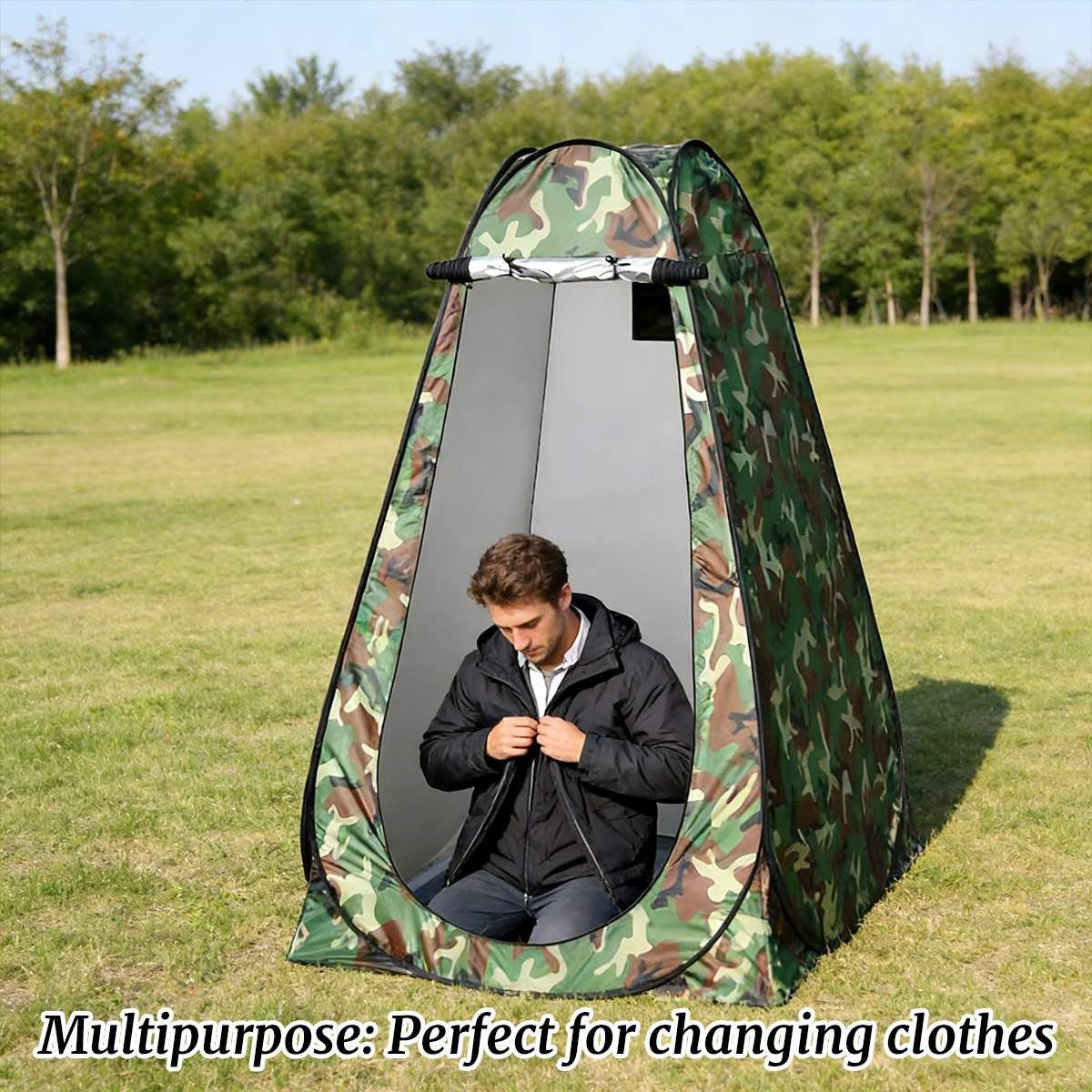 Portable Outdoor Changing Tent Privacy Shelter Waterproof Camping Tent Easy Use